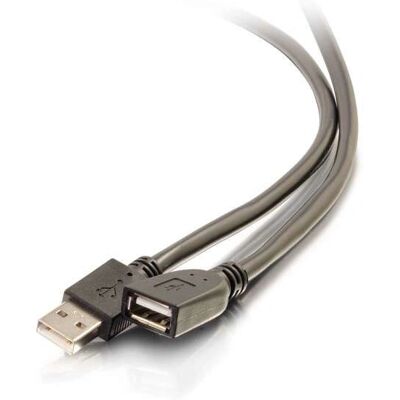 C2G 39935 USB-kabel - 15m, Zwart, USB 2.0 C2G 39935 USB-kabel - 15m, Zwart, USB 2.0