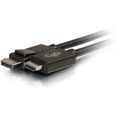 Adapter kabla wideo C2G 54324 - 4,6 m - DisplayPort do HDMI - Czarny Adapter kabla wideo C2G 54324 - 4,6 m - DisplayPort do HDMI - Czarny