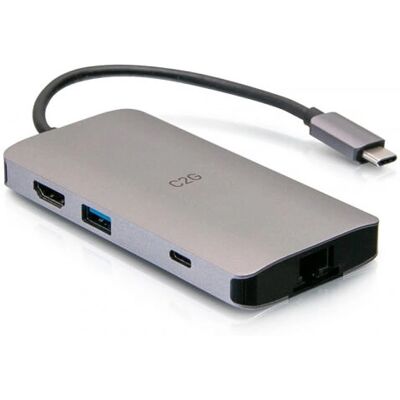 C2G C2G54458 Kabelgebundene USB 3.2 Gen 1 Typ-C Grau C2G C2G54458 Kabelgebundene USB 3.2 Gen 1 Typ-C Grau