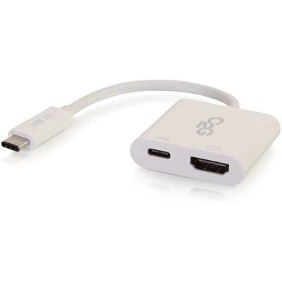 C2G 80493 USB Graphics Adapter - 3840 x 2160 pixels - White C2G 80493 USB Graphics Adapter - 3840 x 2160 pixels - White