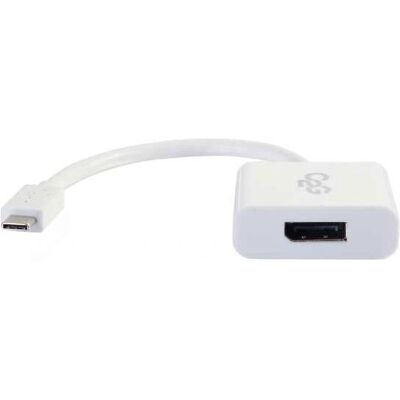 Adaptador USB-C a DisplayPort C2G - 4K Blanco Adaptador USB-C a DisplayPort C2G - 4K Blanco