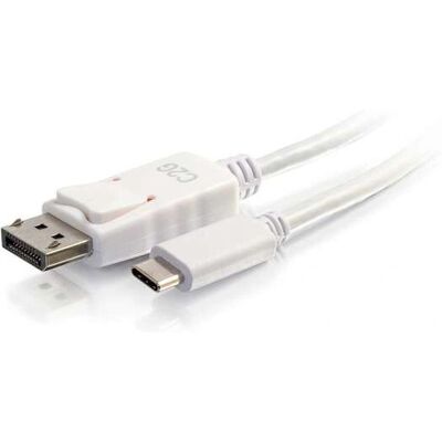 C2G 80565 USB Graphics Adapter - 4K DisplayPort - White C2G 80565 USB Graphics Adapter - 4K DisplayPort - White