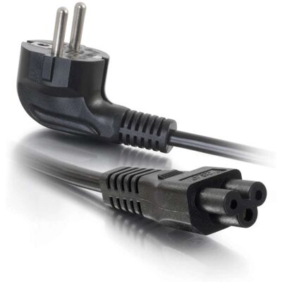 C2G 80608 Voeding Kabel - Europa 3m - IEC C5 - CEE7/7 - Zwart C2G 80608 Voeding Kabel - Europa 3m - IEC C5 - CEE7/7 - Zwart