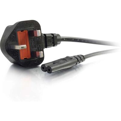 C2G 80612 Napájecí Kabel - 2m, Černý, Zástrčka G, C7 Spojka C2G 80612 Napájecí Kabel - 2m, Černý, Zástrčka G, C7 Spojka