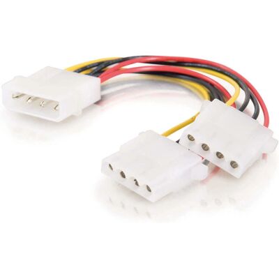 C2G 81849 Voedingskabel - Veelkleuren, 0,15 m, Y-splitter C2G 81849 Voedingskabel - Veelkleuren, 0,15 m, Y-splitter