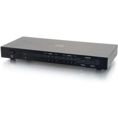 C2G 4X2 HDMI Matrix Switch - 4K30 - Schwarz C2G 4X2 HDMI Matrix Switch - 4K30 - Schwarz