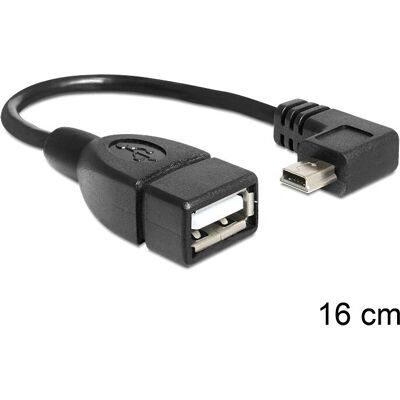 DeLOCK 83245 USB Mini-USB Kabel Schwarz DeLOCK 83245 USB Mini-USB Kabel Schwarz