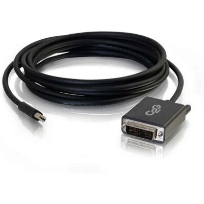 C2G 2m Mini DisplayPort na DVI-D adaptér - Černá C2G 2m Mini DisplayPort na DVI-D adaptér - Černá