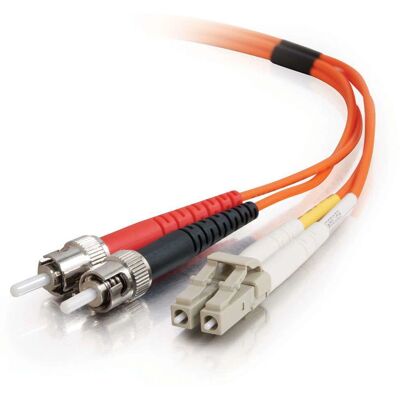 C2G 2m Orange LC/ST LSZH Duplex Multimode Fiber Patchkabel - Glasfaserkabel C2G 2m Orange LC/ST LSZH Duplex Multimode Fiber Patchkabel - Glasfaserkabel