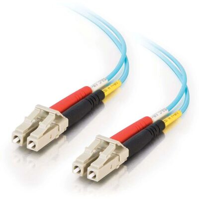 C2G 85551 Cavo in fibra ottica - Acqua - 3m - Doppio - OM3 - Senza alogeni - Cavo di rete C2G 85551 Cavo in fibra ottica - Acqua - 3m - Doppio - OM3 - Senza alogeni - Cavo di rete