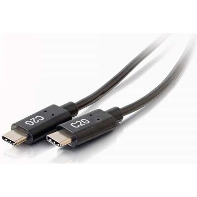C2G 1,8M USB C Kabel - USB 2.0 (3A) - Schwarz C2G 1,8M USB C Kabel - USB 2.0 (3A) - Schwarz
