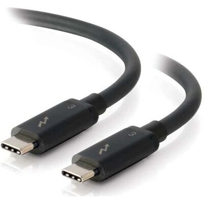 C2G 2 m Thunderbolt 3 Cable - 4K support - Black C2G 2 m Thunderbolt 3 Cable - 4K support - Black