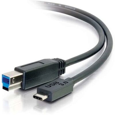 C2G USB 3.0 Kabel 3m - USB-C till USB-B C2G USB 3.0 Kabel 3m - USB-C till USB-B