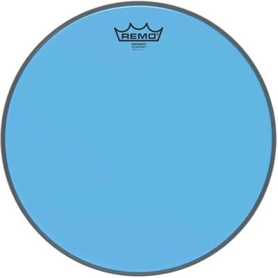 Remo Niebieska Podkładka do Bębna - 10" Emperor Colortone Remo Niebieska Podkładka do Bębna - 10" Emperor Colortone