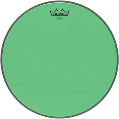 REMO PEAUX BE-0315-CT-GN - Schlagkopf Emperor Colortone 15 pollici verde REMO PEAUX BE-0315-CT-GN - Schlagkopf Emperor Colortone 15 pollici verde