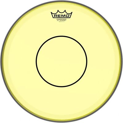 Remo Powerstroke 77 Colortone YL 13" Testa di tamburo gialla - Testa di tamburo Remo Powerstroke 77 Colortone YL 13" Testa di tamburo gialla - Testa di tamburo