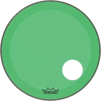 REMO PEAUX P3-1322-CT-GNOH - Cuffia per grancassa - Verde - 22" - Powerstroke 3 Colortone REMO PEAUX P3-1322-CT-GNOH - Cuffia per grancassa - Verde - 22" - Powerstroke 3 Colortone