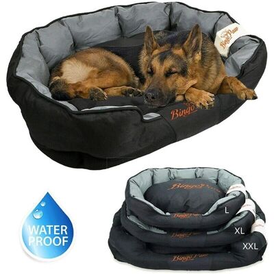 Bingopaw Large Waterproof Dog Bed - Removable Cushion Bingopaw Large Waterproof Dog Bed - Removable Cushion