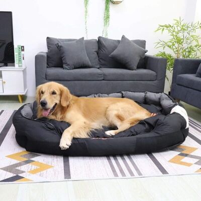Cama Grande Impermeable para Perros BingoPaw con Cojín Desmontable Cama Grande Impermeable para Perros BingoPaw con Cojín Desmontable