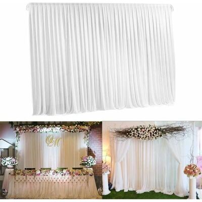 Unho - 2x2 White Silk Backdrop - Seda Blanca - Fondo Unho - 2x2 White Silk Backdrop - Seda Blanca - Fondo