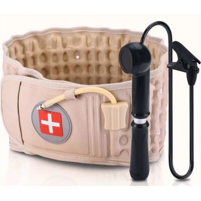 Unbranded Decompression Belt Back Brace Lumbar Support Spinal Traction Extender - Back Brace Unbranded Decompression Belt Back Brace Lumbar Support Spinal Traction Extender - Back Brace