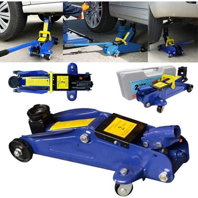 AutoBaBa - 2T Floor Jack - Blow Mold Case - Car Van AutoBaBa - 2T Floor Jack - Blow Mold Case - Car Van