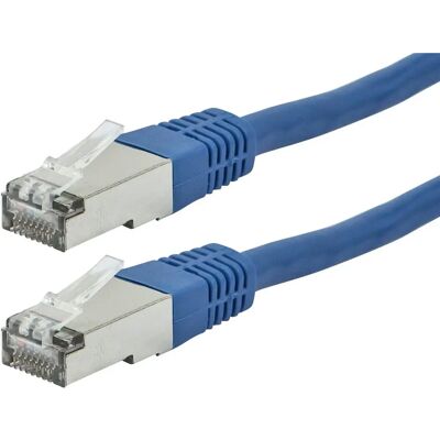 Monoprice 11234 Blue Cat6a U/FTP Networking Cable - Network Cable Monoprice 11234 Blue Cat6a U/FTP Networking Cable - Network Cable