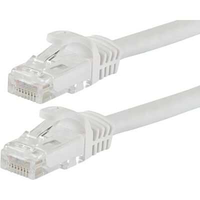 Cavo di rete Monoprice 11325 - 9,14 m, Cat6 U/UTP, Bianco Cavo di rete Monoprice 11325 - 9,14 m, Cat6 U/UTP, Bianco
