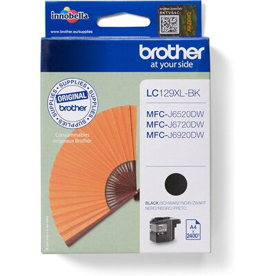 Cartucho de tinta Brother LC129XLBK - Alta capacidade Cartucho de tinta Brother LC129XLBK - Alta capacidade