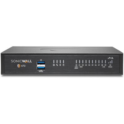 SonicWall TZ470W - Appareil de sécurité - GigE, Wi-Fi 5 - Bureau SonicWall TZ470W - Appareil de sécurité - GigE, Wi-Fi 5 - Bureau