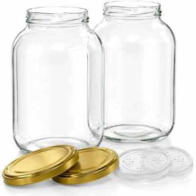 Generic - Jar Set - 4-pack - Conservação - Glass jars Generic - Jar Set - 4-pack - Conservação - Glass jars