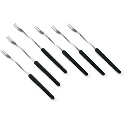 Swissmar F79203 Cheese Fondue Forks Set - Heat-Resistant Handles Swissmar F79203 Cheese Fondue Forks Set - Heat-Resistant Handles
