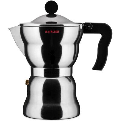 Alessi - AAM33/6 - Aluminum - Espresso Coffee Maker Alessi - AAM33/6 - Aluminum - Espresso Coffee Maker