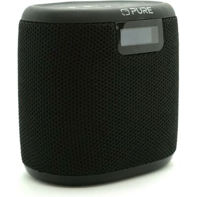 Radio portable étanche Bluetooth Woodland Mini de Pure - Noir - Publicité Radio portable étanche Bluetooth Woodland Mini de Pure - Noir - Publicité