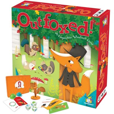 Gamewright Outfoxed! Outfoxed! Board game Deduction - Board game Gamewright Outfoxed! Outfoxed! Board game Deduction - Board game