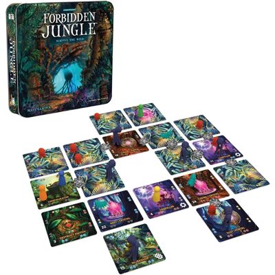 Gamewright Forbidden Jungle - Board game - Strategy Gamewright Forbidden Jungle - Board game - Strategy