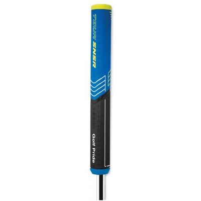Golf Pride Tour SNSR Straight Putter Grip - 104cc - Blue/Black Golf Pride Tour SNSR Straight Putter Grip - 104cc - Blue/Black