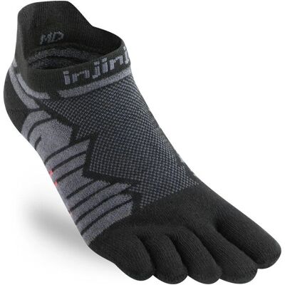 Injinji Ultra Run No-Show Socken - Sort - Løbesokker Injinji Ultra Run No-Show Socken - Sort - Løbesokker