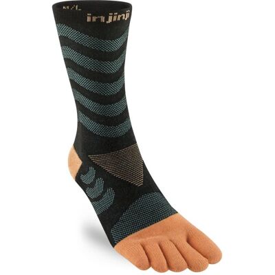 Injinji Damen Ultra Run Crew Socken - Schwarz Injinji Damen Ultra Run Crew Socken - Schwarz