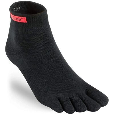 Meias Injinji Sport Original Weight - Preto e Vermelho - M Meias Injinji Sport Original Weight - Preto e Vermelho - M