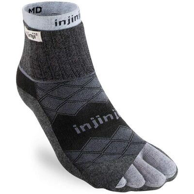 Injinji Meias de esporte unissex Mini-Crew - Prevenção de bolhas Injinji Meias de esporte unissex Mini-Crew - Prevenção de bolhas