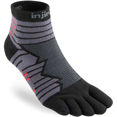 Injinji Ultra Run Mini-Crew Sportsocks - Sort Injinji Ultra Run Mini-Crew Sportsocks - Sort