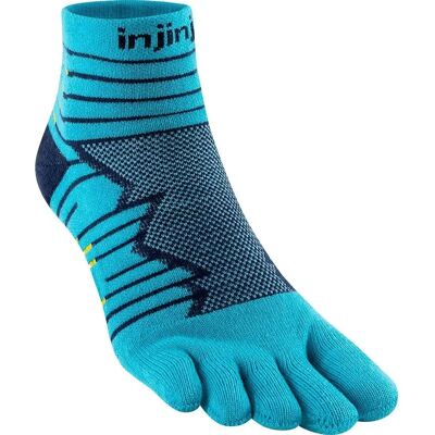 Injinji Ultra Run Mini-Crew Blue - Sports Socks Injinji Ultra Run Mini-Crew Blue - Sports Socks