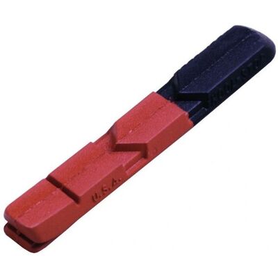 Kool Stop V-Breekoppel Dubbellaags Compound - Rood/Zwart - Unisex - V-remblokken Kool Stop V-Breekoppel Dubbellaags Compound - Rood/Zwart - Unisex - V-remblokken