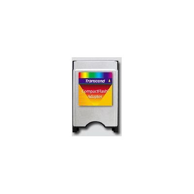 Adattatore CompactFlash Transcend - Lettore Schede di Memoria - Argento Adattatore CompactFlash Transcend - Lettore Schede di Memoria - Argento