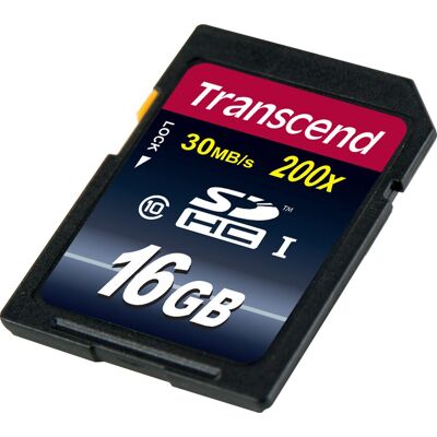 Karta pamięci Transcend TS16GSDHC10 - 16GB Klasa 10 Karta pamięci Transcend TS16GSDHC10 - 16GB Klasa 10