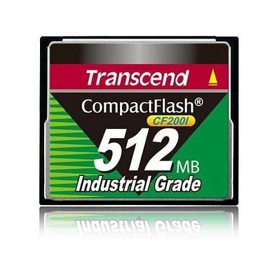 Transcend TS512MCF200I Speicherkarte - 0,5 GB CompactFlash Transcend TS512MCF200I Speicherkarte - 0,5 GB CompactFlash
