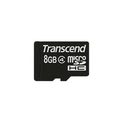 Scheda di memoria MicroSDHC Transcend 8GB Classe 4 Scheda di memoria MicroSDHC Transcend 8GB Classe 4