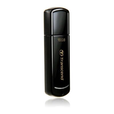 Transcend JetFlash 350 16GB Clé USB - USB 2.0 Noir - Publicité Transcend JetFlash 350 16GB Clé USB - USB 2.0 Noir - Publicité