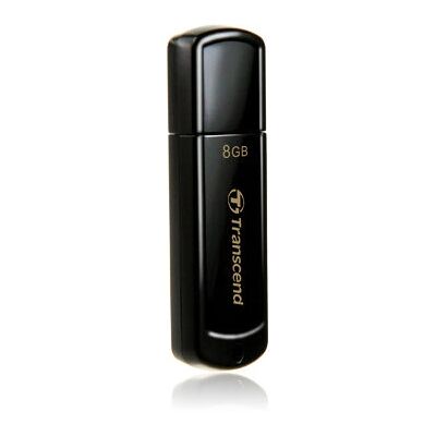 Transcend JetFlash 350 Clé USB - 8GB Noir - Publicité Transcend JetFlash 350 Clé USB - 8GB Noir - Publicité